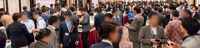 懇親会の様子